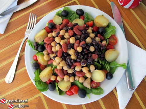 Vegetarian Bean and Potato Salad