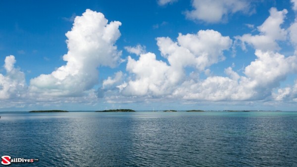 Islands in distance