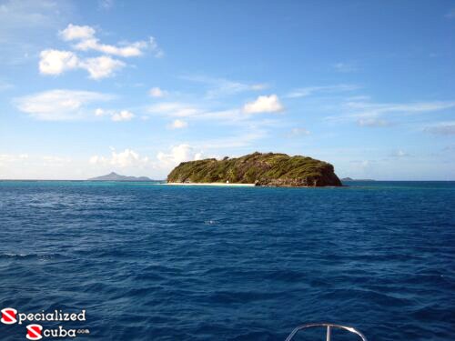 A Cay in the blue Carib