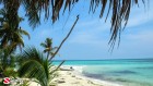 Belize, Dinghy on Beach, Tiny Cay