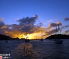 Sunset in Bequia